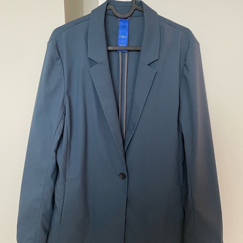Kit and Ace Blue Women's Blazer - Picture 3 of 6